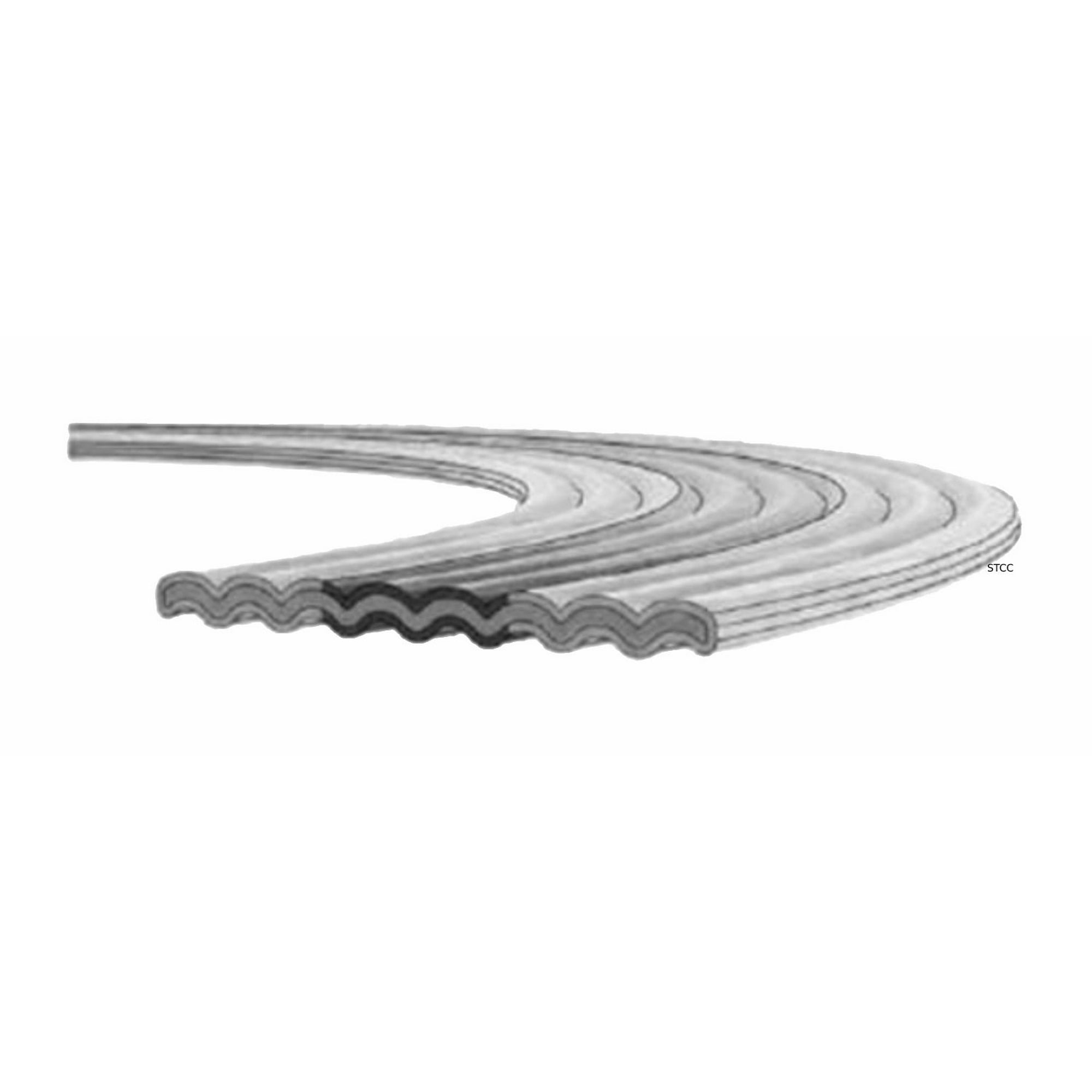 Corrugated Metal Gasket w/Graphite Facing 1-1/2 3/32 tk 150# 1 Gasket 